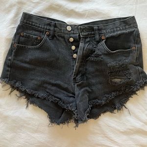 Levi denim shorts